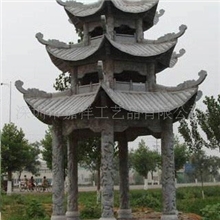 石凉亭青石凉亭石雕凉亭晚霞红凉亭大理石凉亭