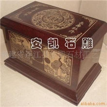 供应厂家直销各种图案精雕骨灰盒