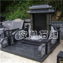 供应厂家直销中规格亭瓦型高档墓碑