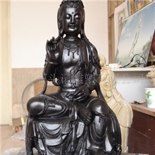 供应形象漂亮的多样多材质的坐佛观音菩萨雕塑