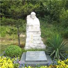 专业定制石碑石雕人物，墓碑花岗岩石材