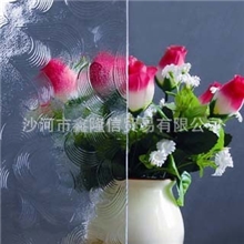 五月花压花玻璃原片