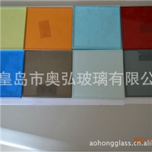 供应秦皇岛3mm以上彩色夹胶钢化海洋蓝橘黄大红乳白