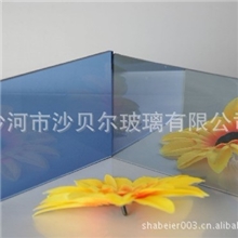 彩色镀膜玻璃原片茶色、宝石蓝、福特蓝、银灰色、F绿、翡翠绿