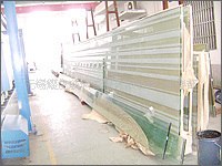 19mm11米长钢化钢化夹胶中空防火防弹