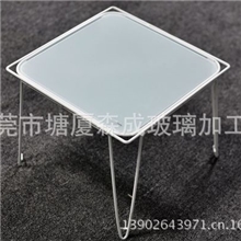 玻璃桌钢化玻璃桌玻璃加工厂小玻璃桌可拆玻璃桌东莞玻璃
