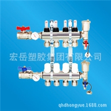 地暖直式可视流量分集水器