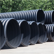 【厂家直销】钢带增强聚乙烯hdpe螺旋双壁波纹管