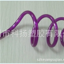 深圳吸管厂专业定做7.5mmPVC造型吸管PETG艺术吸管