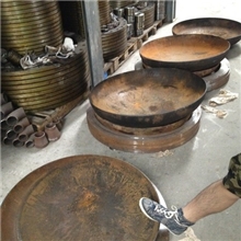 优质碳钢封头碳钢管帽Q235Q345宁波现货各种管件乾接管件