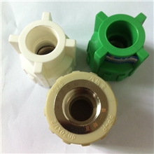 厂家直销PPR管件接头PPR内丝直接S25*1/2F
