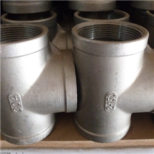 供应304不锈钢三通丝扣等径三通内丝三通厂家批发