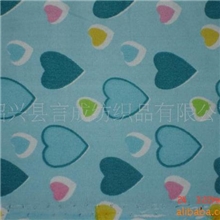 便宜印花布磨毛印花布玩具服装面料涂料印花直销150CM