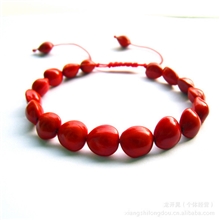 正品马来西亚相思红豆手链绳旅游纪念相思豆义乌小商品饰品批发
