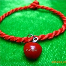 超低价供应批发正宗天然相思红豆本命年红绳手链