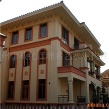 罗马柱水泥线条喷真石漆