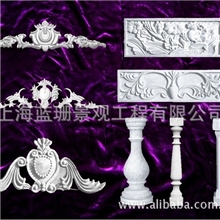 【品种齐全】上海供应罗马柱GRC线条装饰柱花盆花瓶浮雕