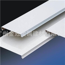 C型无缝条型铝扣板条扣天花