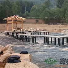 供应高尔夫球场HDPE防渗膜，人工湖景观河道水池用防渗膜