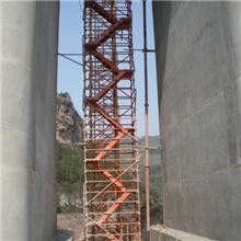 建筑安全爬梯墩柱安全爬梯施工人行通道爬梯Z字梯检查梯