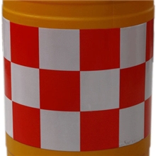 [厂家直销]反光环保塑料防撞桶，交通设施