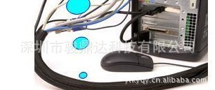 光纤跳线专用编织网管/光纤线束专用耐磨保护套管/纵包管