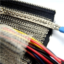 轻轨高铁专用搭扣屏蔽套管/DIN5510认证自卷式套管/铝箔屏蔽套管