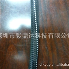 电动车线束专用开口式套管/电动车外露线束护套/自动卷成网