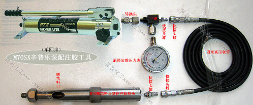 M70SX辛普乐泵配注胶工具带压堵漏工具液压枪堵漏工具大全