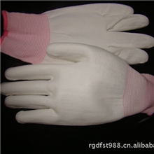 供应13针尼龙PU无尘劳保手套