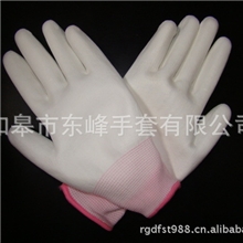 厂家生产供应13针尼龙PU劳保无尘手套