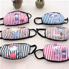 批发最新韩版时尚防尘保暖口罩成人卡通口罩批发图案多