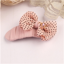 红蓝格批发韩版头饰发饰高档个性夏季波点雪纺蝴蝶结BB夹发夹批发