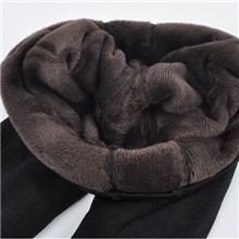 直销秋季新款加绒加厚保暖九分裤踩脚裤不倒绒打底裤