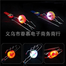 批发新奇玩具发光悠悠球/闪光悠悠球/七彩魔术陀螺