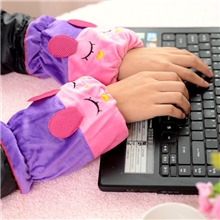 2013秋冬季新款纯棉卡通笑脸短款女式微波炉袖套批发XT016