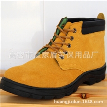 处理库存翻毛牛皮劳保鞋安全鞋防砸防静电耐酸碱厂家批发