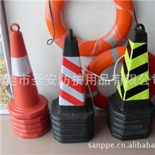带沙公路塑料雪糕筒、PVC路锥、交通锥形标，锥形路标