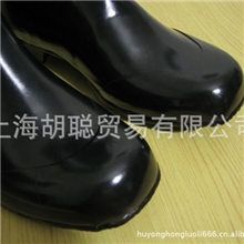 现货供应特大码橡胶雨靴48码雨鞋上海劳保靴定做雨靴有反光条雨靴