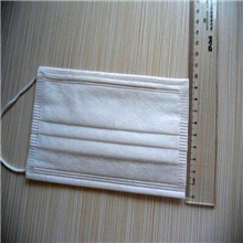 一次性卫生纺粘无纺布口罩，三层耳挂无纺布口罩