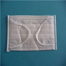 3三層一次性口罩】一次性系带口罩/耳挂無紡布口罩/無紡布口罩