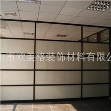 单玻隔断办公楼装饰/设计隔断装修材料厂家价格批发