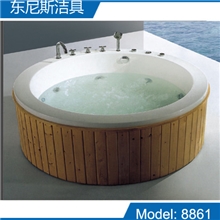 东尼斯亚克力冲浪按摩大池多人SPA大池