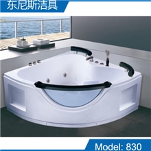 东尼斯1米5扇形浴缸三角形浴缸亚克力按摩浴缸