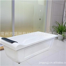 厂家直销唯尔漫亚克力压克力带枕双层保温浴缸