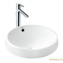 TOTO卫浴云南总代理碗式洗脸盆LW528B+洗脸盆龙头DL320-1