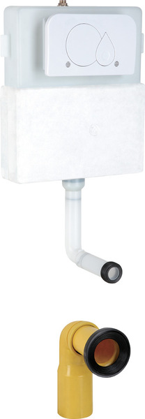 厂家直销泰洋牌自发电感应隐蔽式水箱暗墙式挂便器水箱XS-503-P