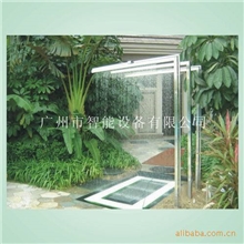 供应游泳池微波感应净身喷淋系统，强制感应喷淋