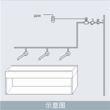 供应QZ-1群控式洗漱槽感应节水龙头