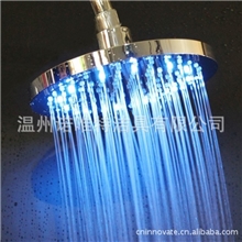 厂家直销8寸圆LED顶喷，塑料，蓝绿红3色温控发光I-LRS86102